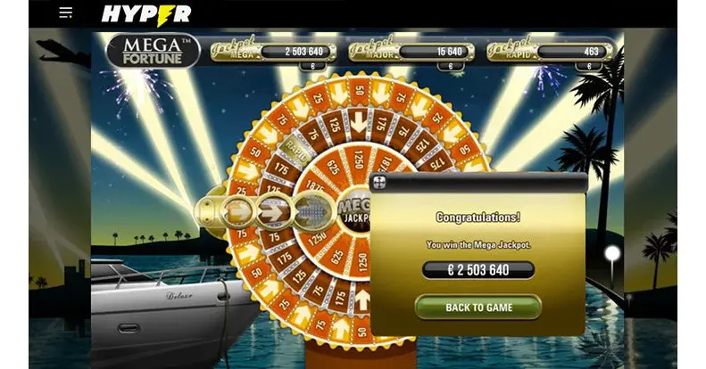 Hyper Casino screenshot